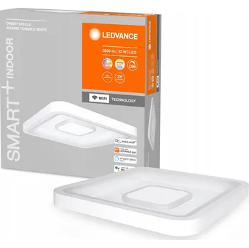 Čtvercový stropní reflektor Ledvance bílý