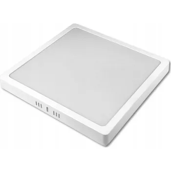 Čtvercová Stropní Svítidlo LTC 28 x 2,8 cm bílá