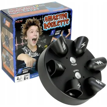 Obraz Herní stůl s kolem štěstí a funkcí vtipů – černý