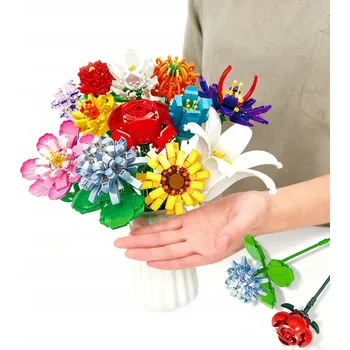 ostatní stavebnice Stavebnice – Kytice věčných květů 1064 dílků