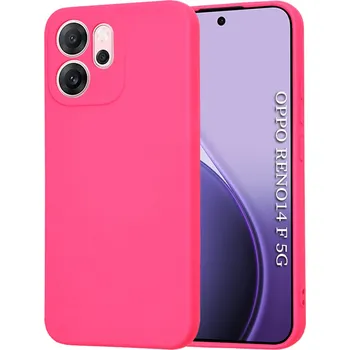 Pouzdro na mobilní telefon Techsuit SoftFlex pro Oppo Reno14 F Reno14 FS 5G růžová