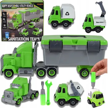 ostatní stavebnice STAVEBNICE DIY AUTO HRAČKA PRO DĚTI