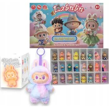 plyšák Labubu plyšová hračka figurka překvapení přívěsek na klíče hračka panenka plyšák panenka