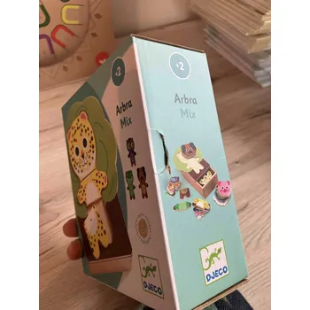 Dřevěná hračka BAZAR DJECO Namixuj zvířátka