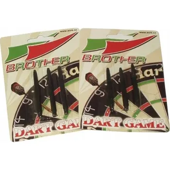 Příslušenství pro šipky Shafty Brother Nástavce BROTHER - nylonové, vel. S, 1 ks