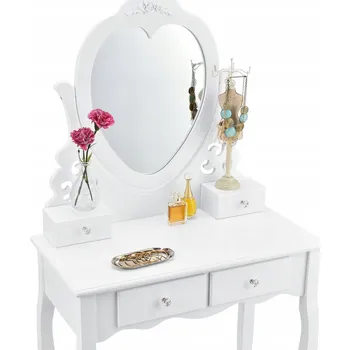 Toaletní stolek Toaletní Stolek Care Life bílý matný 75 x 147 x 40 cm