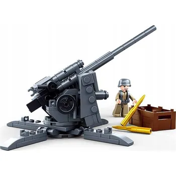 ostatní stavebnice Stavebnice Sluban Vojenské Dělo protiletadlové FLAK