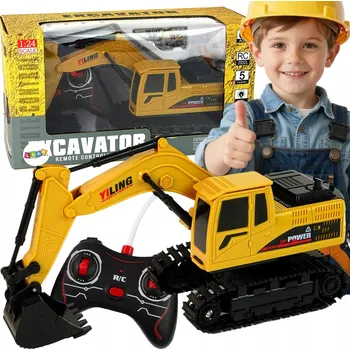 RC model auta RC BAGR NAKLADAČ AUTO NA DÁLKOVÉ OVLÁDÁNÍ, STAVEBNÍ VOZIDLO