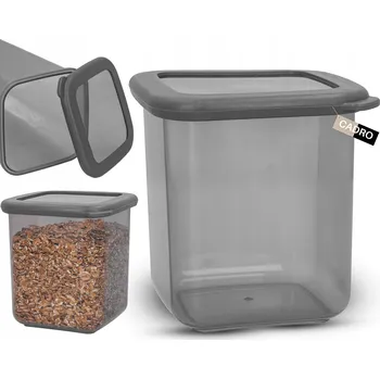 Dóza na potraviny Plastová dóza na potraviny, sypké produkty, těstoviny, rýži s víkem 800 ml