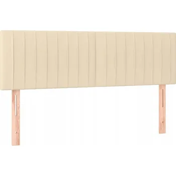 Čelo postele krémové 144x78/88 cm, 2 ks