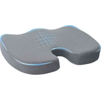 Bytový textil Polštář s polštářem Šedá 46 x 38 x 8 cm Pletivo