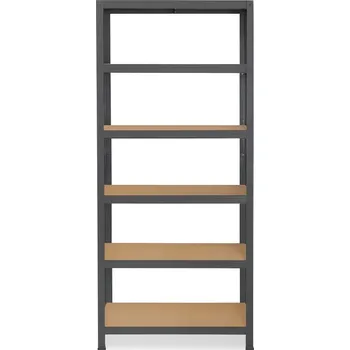 regál meets-ecommerce UG Policový regál 200x70x60, 4-7 polic barva: šedá, počet polic: 4 police