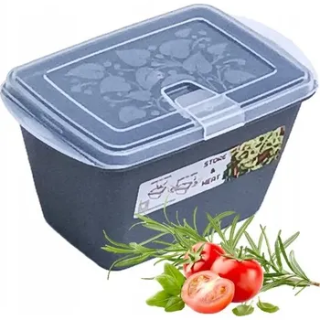 Dóza na potraviny Nádoba do mikrovlnky 0,9l se systémem PUSH-UP EASY