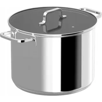 Hrnec Hrnec s poklicí 26 cm BERGHOFF Dina Helix 10L 1315081 Ocelový Indukce