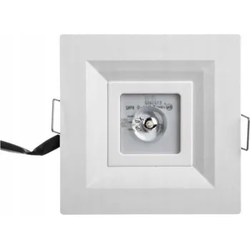 Nouzové osvětlení AWEX Nouzové LED svítidlo 3W LOVATO P LED otevřené 3h jednoúčelové autotest bílé LVPO/3W/BSE/AT/WH - LVPO/3W/BSE/AT/WH