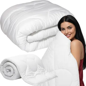 přikrývka Celoroční Přikrývka 180x200cm Antialergická Silná Teplá Měkká Česká výroba