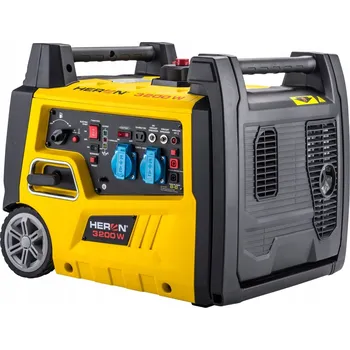 Elektrocentrála Přenosná elektrocentrála jednofázová Heron 3,5 kW benzínová
