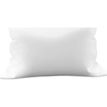 TEXTILOMANIE Povlak na polštář saténový damašek 70 × 90 bílý