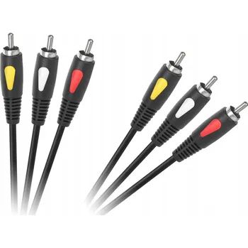 Audio kabel Kabel Cabletech KPO4002-3.0 3x RCA (cinch) – 3x RCA (cinch), 3 m