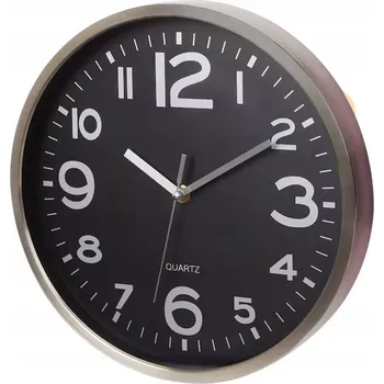 Hodiny Nástěnné hodiny Studio Home černé 29 Cm