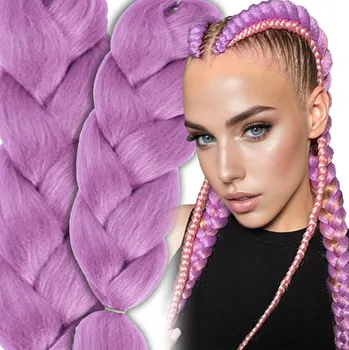 Příčesek Syntetické vlasové pásy černé Mawe 120 cm