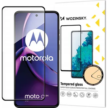 Tvrzené sklo Wozinsky Tempered Glass Full Glue pro Motorola Moto G84, černé