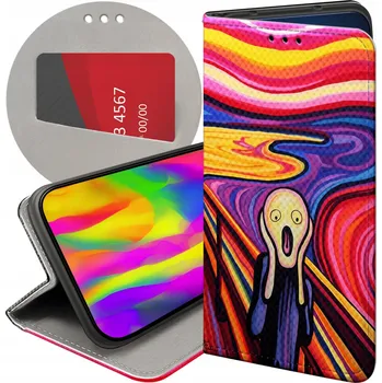 Pouzdro na mobilní telefon Hello Case pro Honor 200 Pro fialové flipové Pouzdro