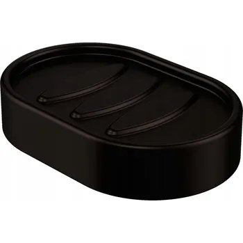 Mýdlenka Volně stojící Mýdlenka Livarno Home černé sklo