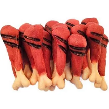 Pamlsek pro psa Pet Expert kost kalciová BBQ s kachním masem 7cm dog / 20ks