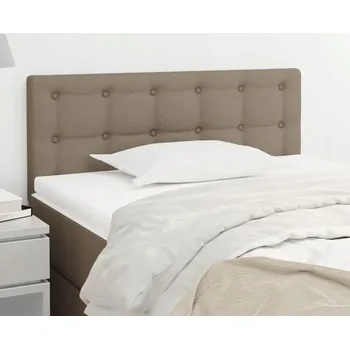 Čelo postele, taupe, 80x5x78/88 cm, látka