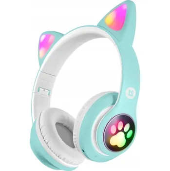 Sluchátka Bezdrátová sluchátka přes uši Defender Bluetooth LED s oušky