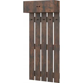 Věšák Šatní ramínko Costway, odstíny hnědé