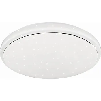 Stropní LED světlo s efektem noční oblohy JASPER - 24W, 4000K (denní bílá), 38cm, kulaté, bílé