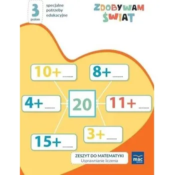 Kniha Zdobywam świat Zeszyt do matematyki Poziom 3 - Justyna Hadryś