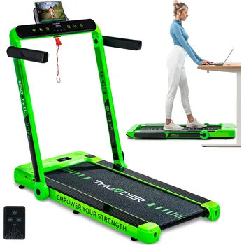 Běžecký pás THUNDER Běžecký pás RACE GREEN PRO NO SIZE ZELENÁ|ČERNÁ