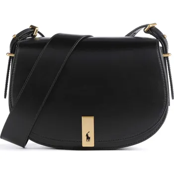 Polo Ralph Lauren ID Collection Medium - Kabelka přes rameno v černá, kůže, 199370 | Kabelky pro ženy & muže