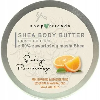 Soap&Friends Svěží pomeranč 200 ml bambucké máslo na tělo