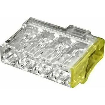 Svorka krabicová nasouvací Eleman PC 214-Y žlutá 100 ks