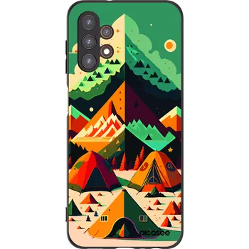 Pouzdro na mobilní telefon Picasee silikonový černý obal pro Samsung Galaxy A13 4G A135 - Alaska