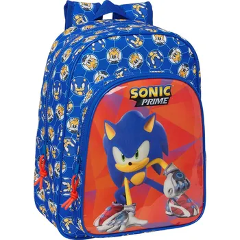 Sportovní batoh Dětský batoh Sonic Prime Modrá (26 x 34 x 11 cm)