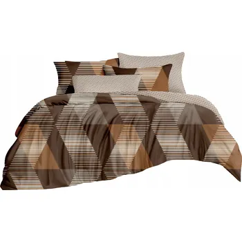 Povlečení SADA POVLEČENÍ 160x200 BAVLNĚNÝ SATÉN, POVLEČENÍ NA POLŠTÁŘE 70x80