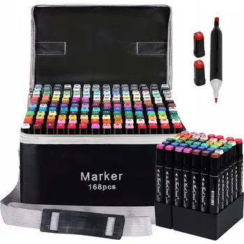 Lihové fixy 168 fixy popisovače fixy oboustranné dotykové podstavce