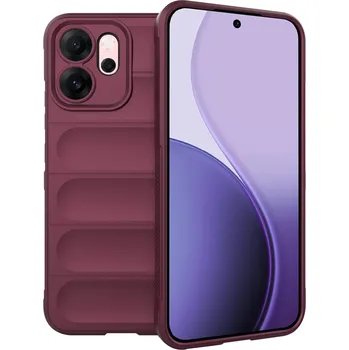 Pouzdro na mobilní telefon Techsuit Magic Shield pro Oppo Reno14 F Reno14 FS 5G v barvě bordeaux