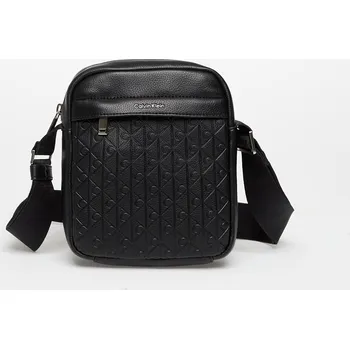 Taška Calvin Klein Emblem Aop Emboss Crossover Black Universal