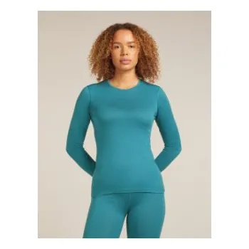 Icebreaker Wmns Merino 200 Oasis LS Crewe TOPAZ