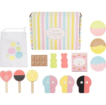 Dřevěná hračka W7291 Jabadabado Box so sladkosťami