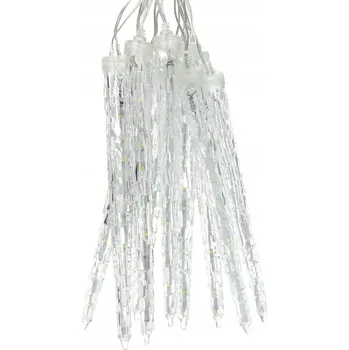 Vánoce Světelný řetěz Retlux 180 cm, napájení ze sítě, bílý