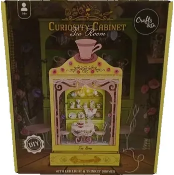 Obraz MINIATURA KAVÁRNY - SADA PRO SESTAVENÍ TEA ROOM DIY 14+