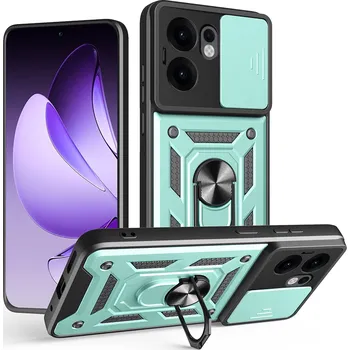 Pouzdro na mobilní telefon Techsuit CamShield Series pro Oppo Reno13 F 4G Reno13 F 5G Reno13 FS 5G zelený