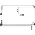 Olejová hadice MAHLE AHX 5 000P